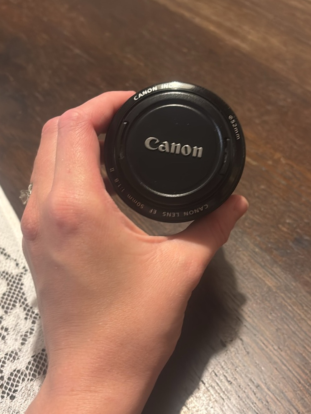 Canon 50mm Prime Lens - Black